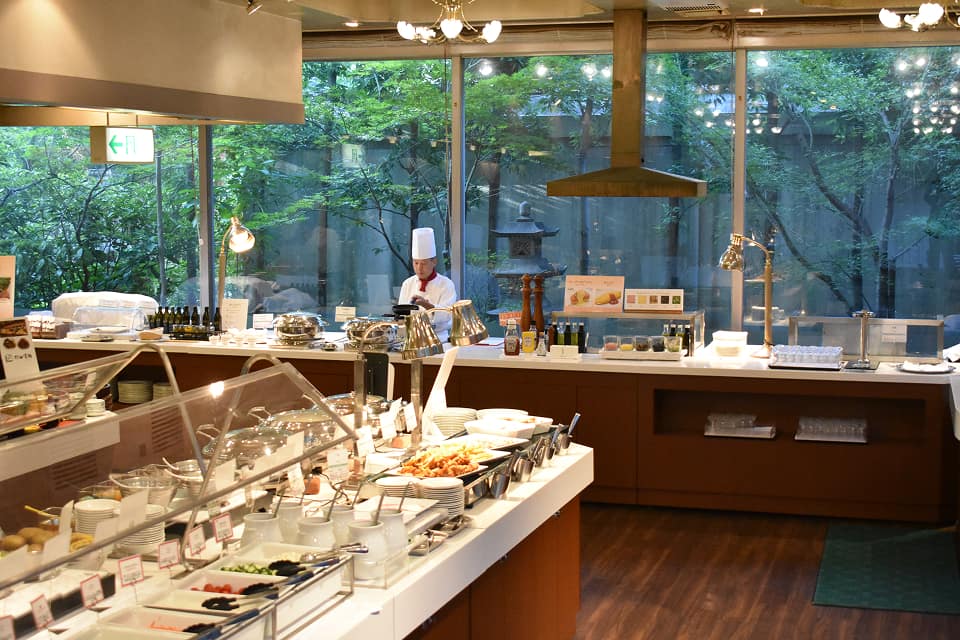 朝食ブッフェ